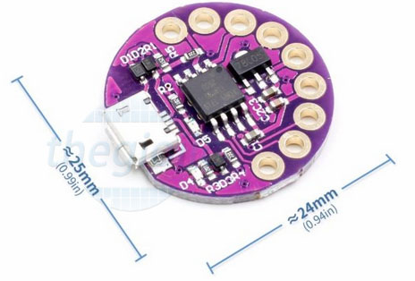 Arduino ATTiny85 LilyTiny