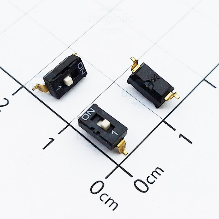 Công Tắc DIP Switch Dán SMD 1 Bit 2.54mm
