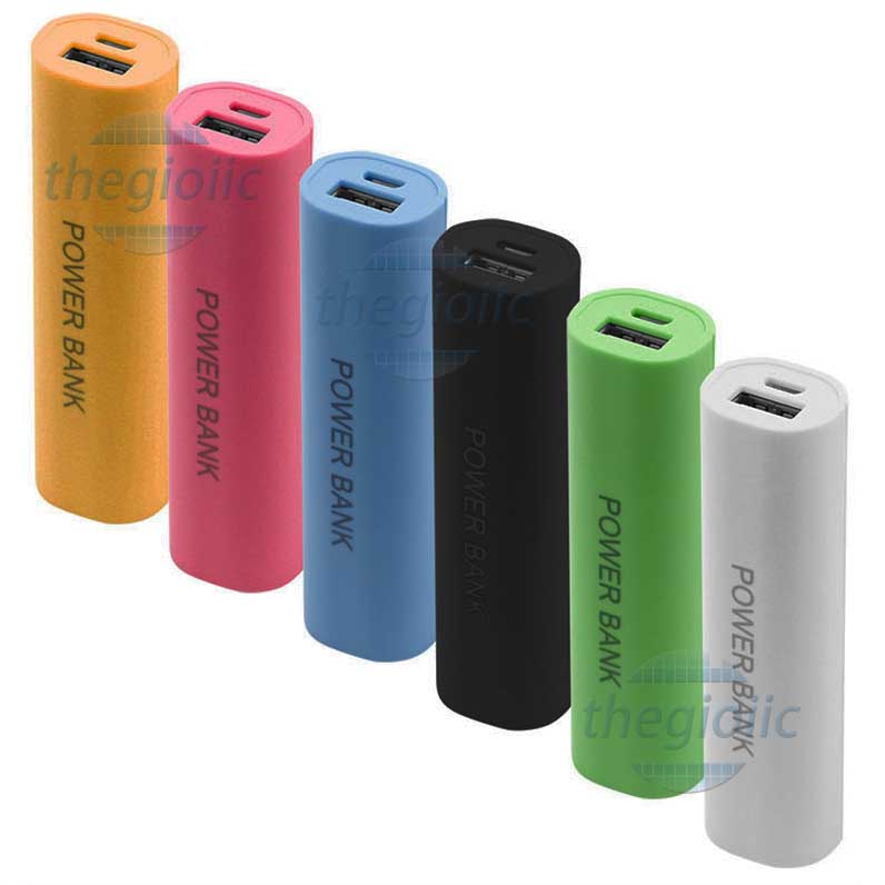 Hộp Sạc Pin Dự Phòng 1 Viên 18650 Màu Xanh Lá