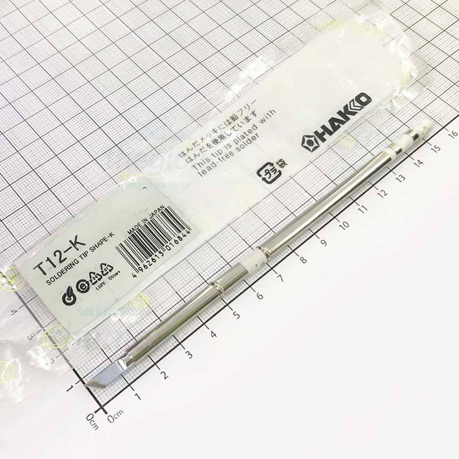 T12-K Đầu Mũi Hàn, Típ Hàn Hakko 4.7mm