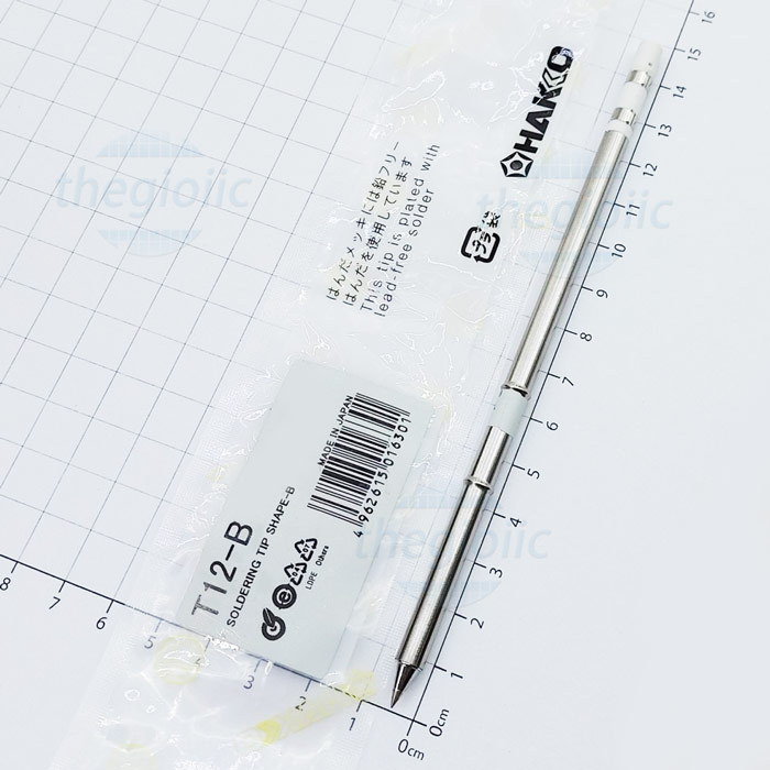 T12-B Đầu Mũi Hàn, Típ Hàn Hakko 0.2mm