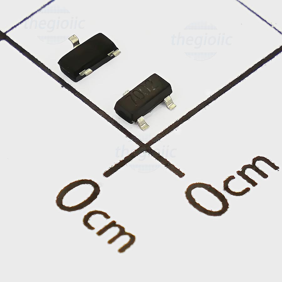 2N7002 MOSFET Kênh N 60V 115mA SOT-23