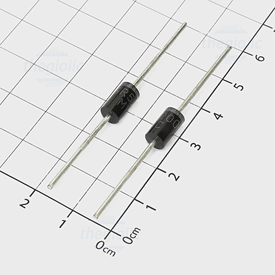 SR5200 Diode Schottky 5A 200V DO-201AD