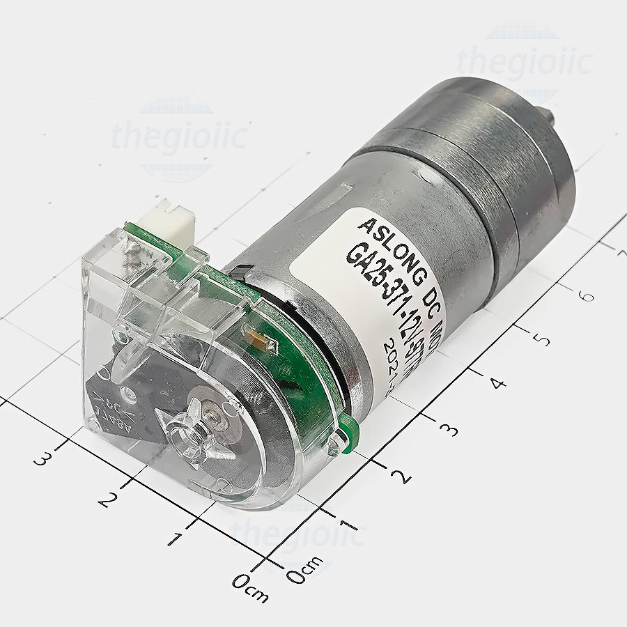 Ga 25 Encoder GA25-371 Động Cơ Giảm Tốc Có Encoder 12VDC, 977 rpm, Trục 4mm