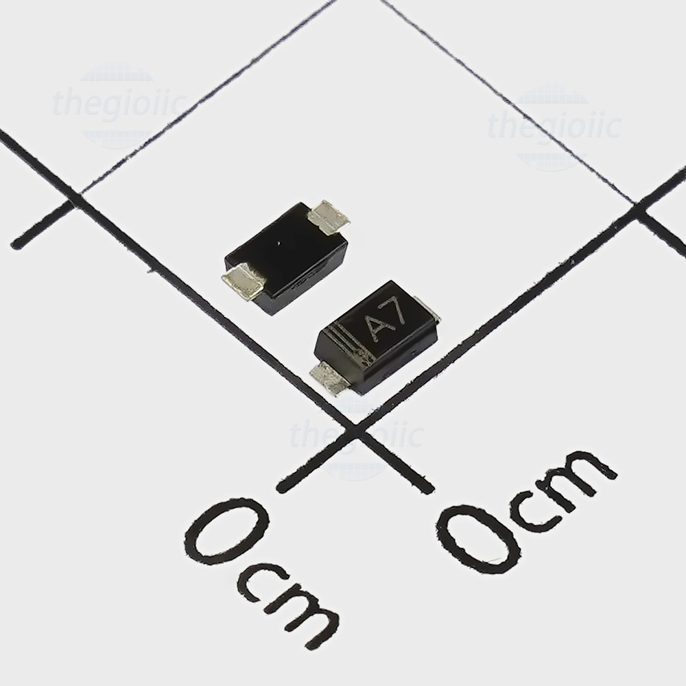 1N4007-A7 SMA Diode Chỉnh Lưu 1A 1KV