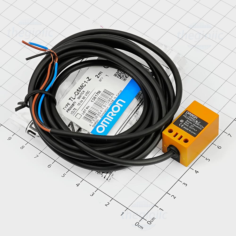 Sensore Prossimità OMRON Sensore Di Prossimità OMRON TL-Q5MC1-Z - 2 Metri, 10-30VDC, Nuovo In Scatola Sensore Induttivo Tl-q5mc1-z - Foto 5