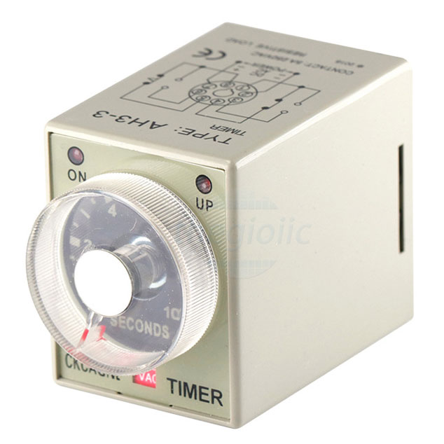 AH3-3-30S Rơ Le Thời Gian, Timer 30 Giây 220VAC 2NO 2NC