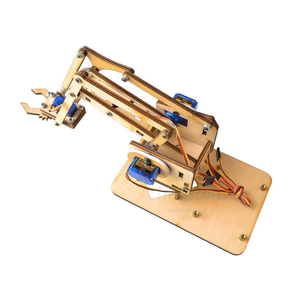 Khung Cánh Tay Robot 4 Bậc Tự Do Servo SG90