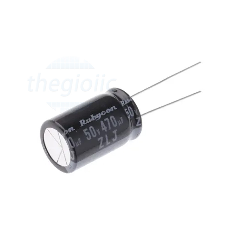 Tụ Hoá 680uF 35VDC 12.5x20mm Xuyên Lỗ Rubycon 35ZL680MEFC12.5X20