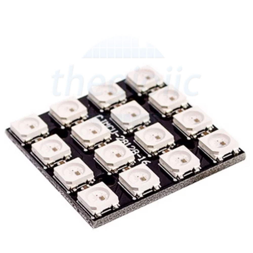 Mạch Hiển Thị NEOPixel 4x4 WS2812 5050 RGB 16 LED