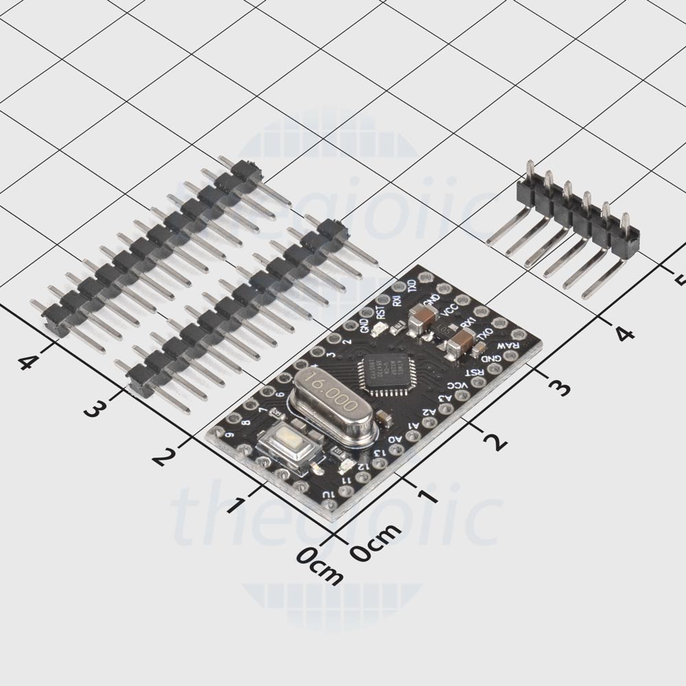 Pro Mini ATmega328P 5V Có Thạch Anh Ngoài 16MHz V3
