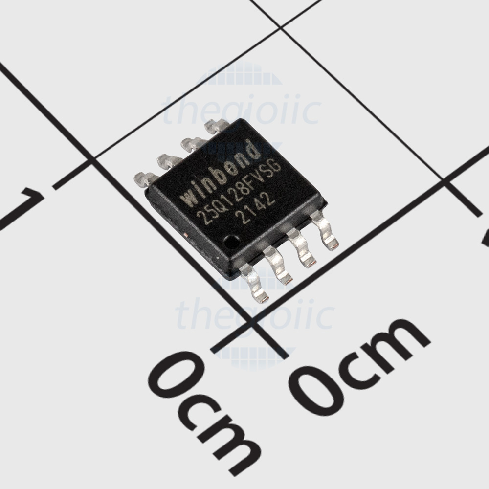 10 Stück W25Q128FVSIG Winbond Flash-Speicher – 1 Produktbild-Vorschau 3
