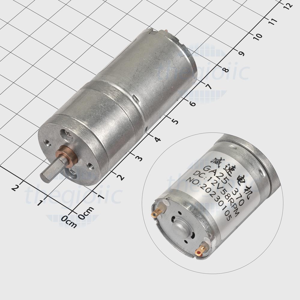 Ga 25 Encoder Gá Động Cơ GA25 25mm