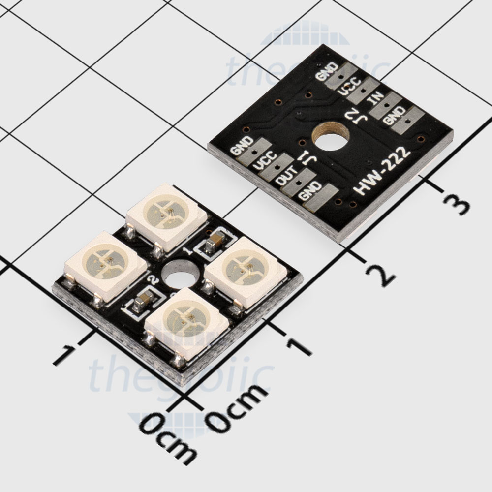 Mạch Hiển Thị NEOPixel WS2812 5050 RGB 4 LED 5VDC