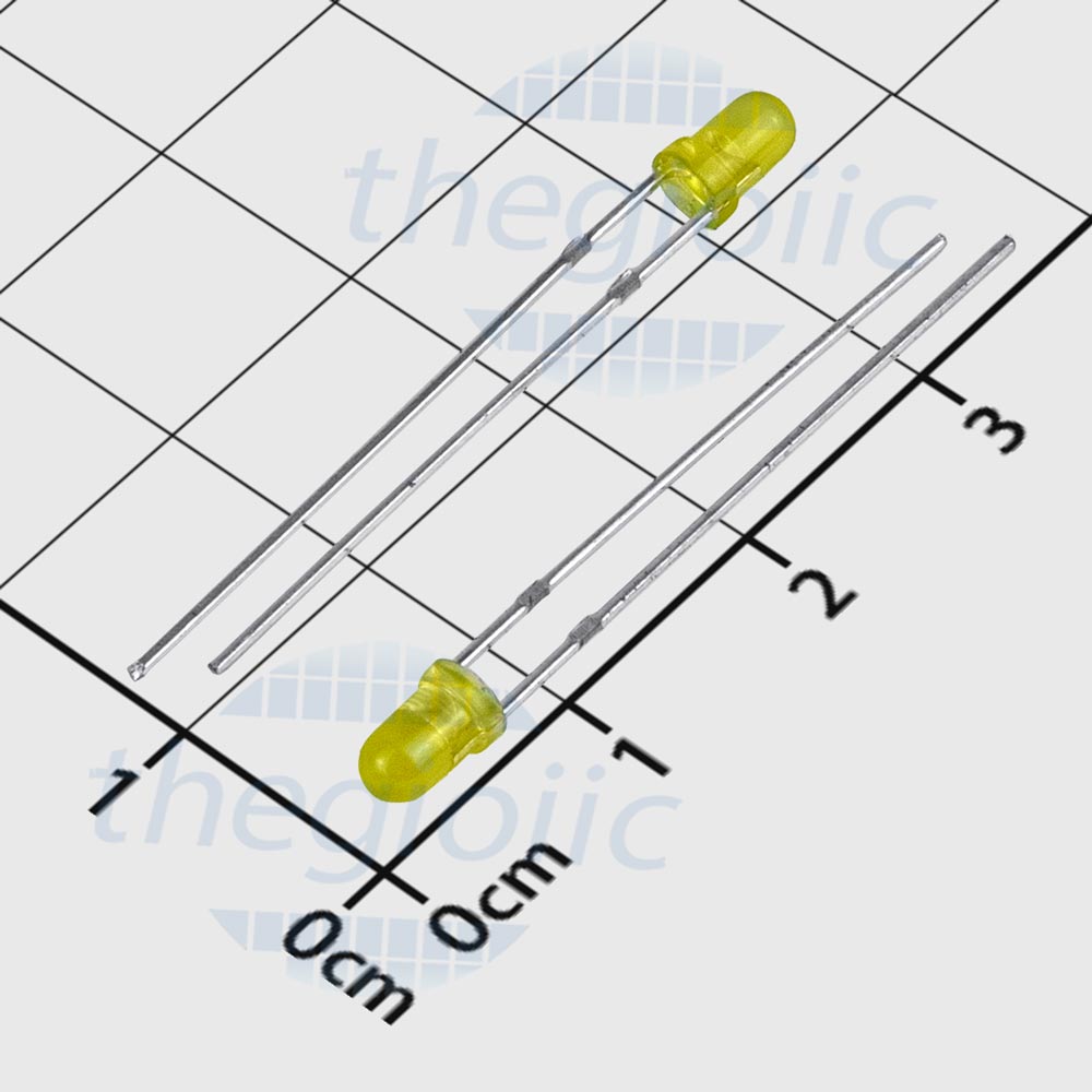 LED Chân Cắm Xuyên Lỗ