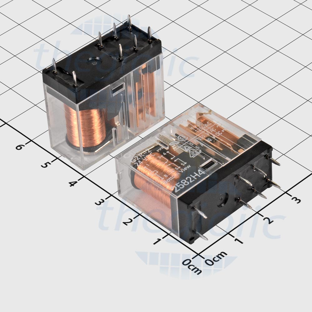 G2R-2-24VDC Rơ Le 24VDC 5A DPDT 8 Chân