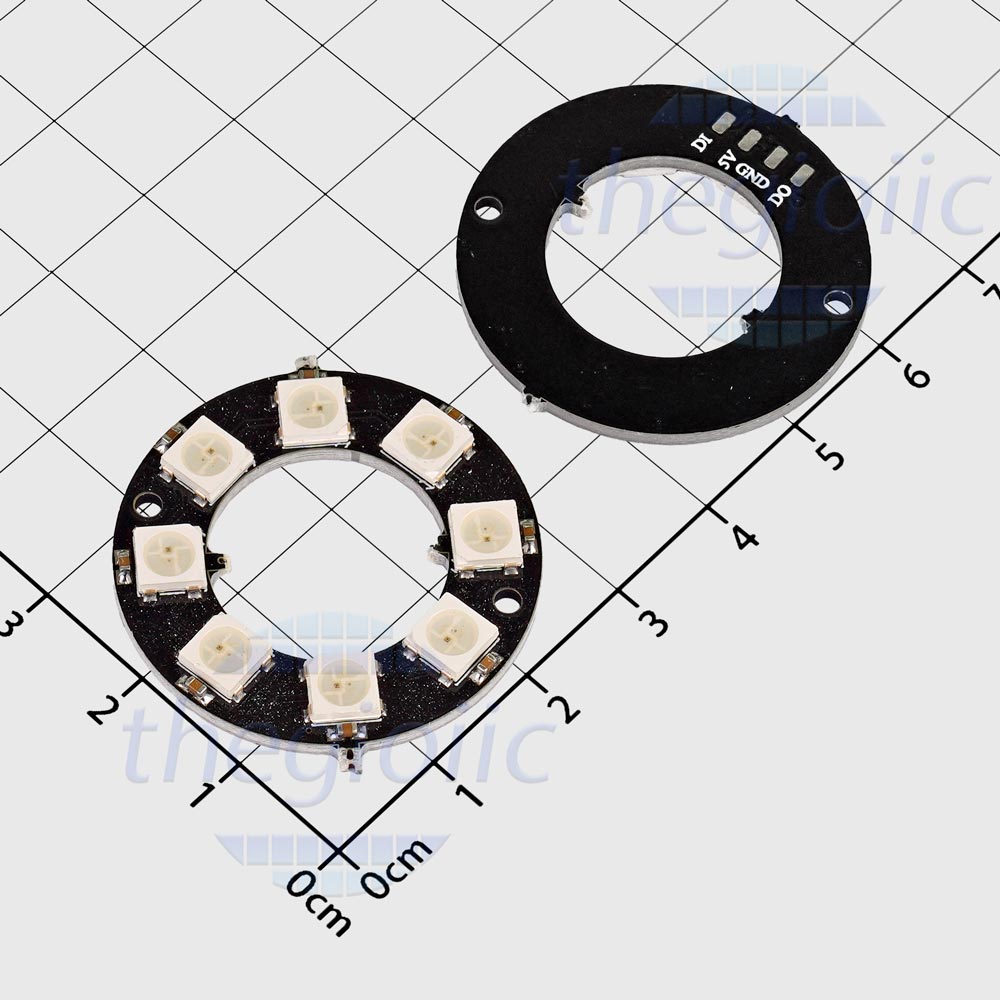 Mạch Hiển Thị NEOPixel WS2812 5050 RGB 8 LED 5VDC