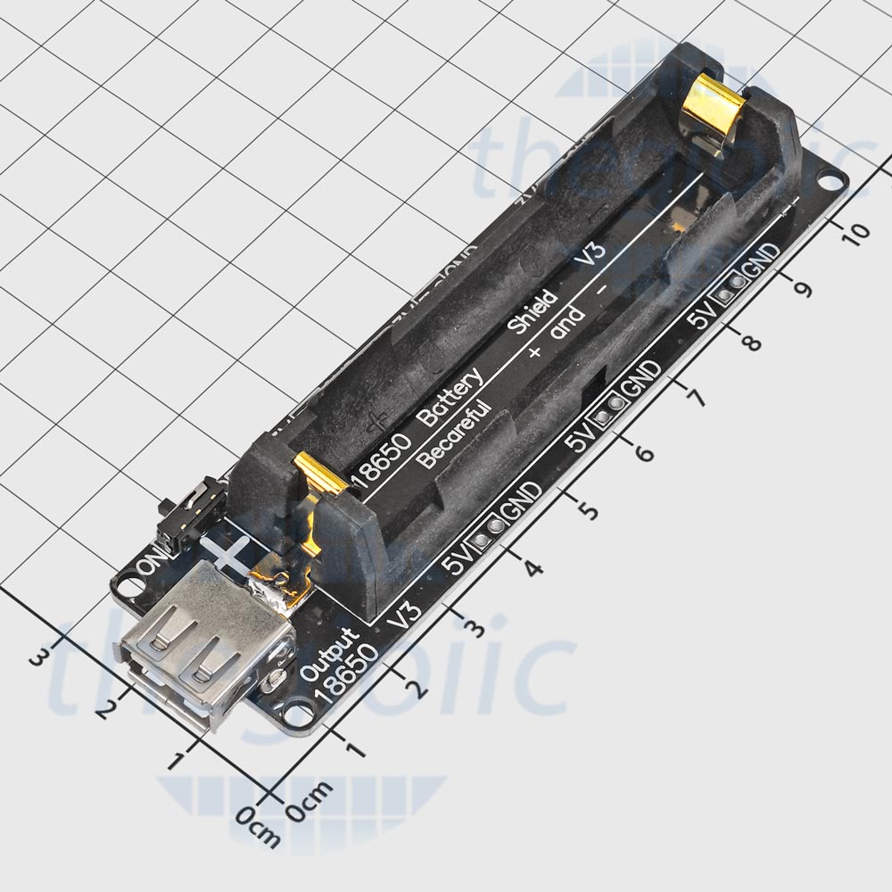 Pin 18650 Module Pin Sạc Lithium 18650 1800mAh 5C 3.7V
