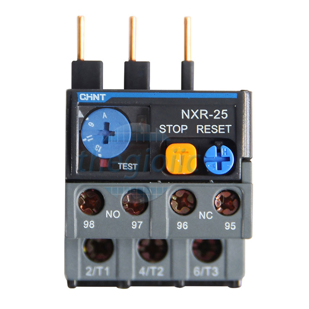 NXR-25 7-10A Rơ Le Nhiệt CHiNT 3P 1NO+1NC