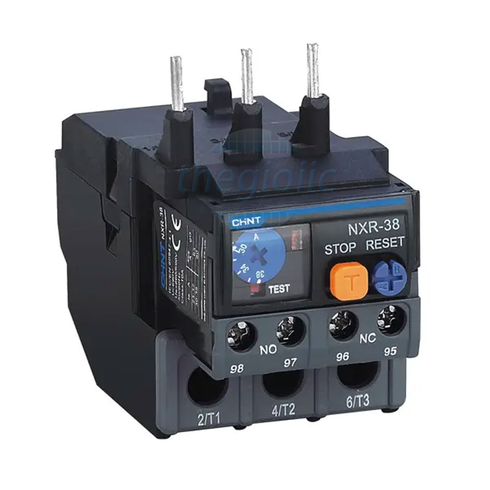 NXR-38 23A-32A Rơ Le Nhiệt CHiNT 3P 1NO+1NC