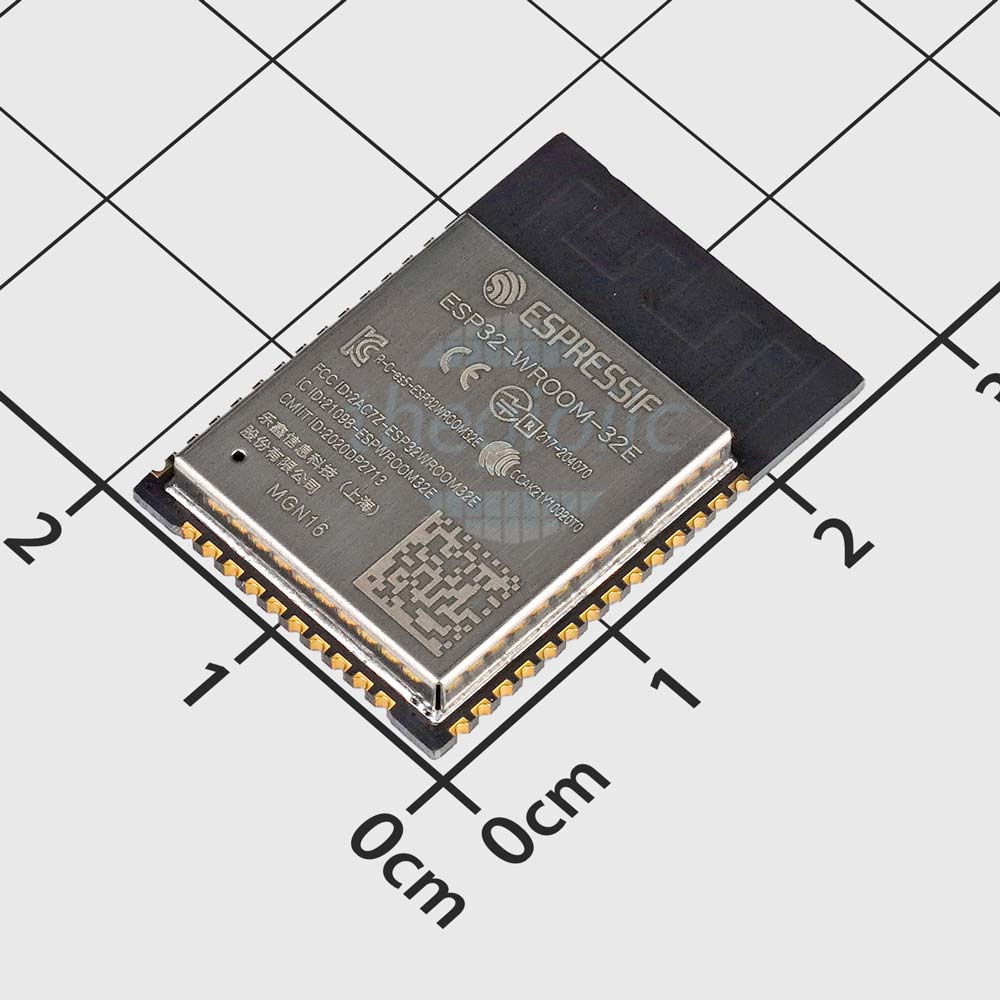 ESP32-WROOM-32E-N16 Module WiFi Bluetooth 16MB Flash 2.4GHz