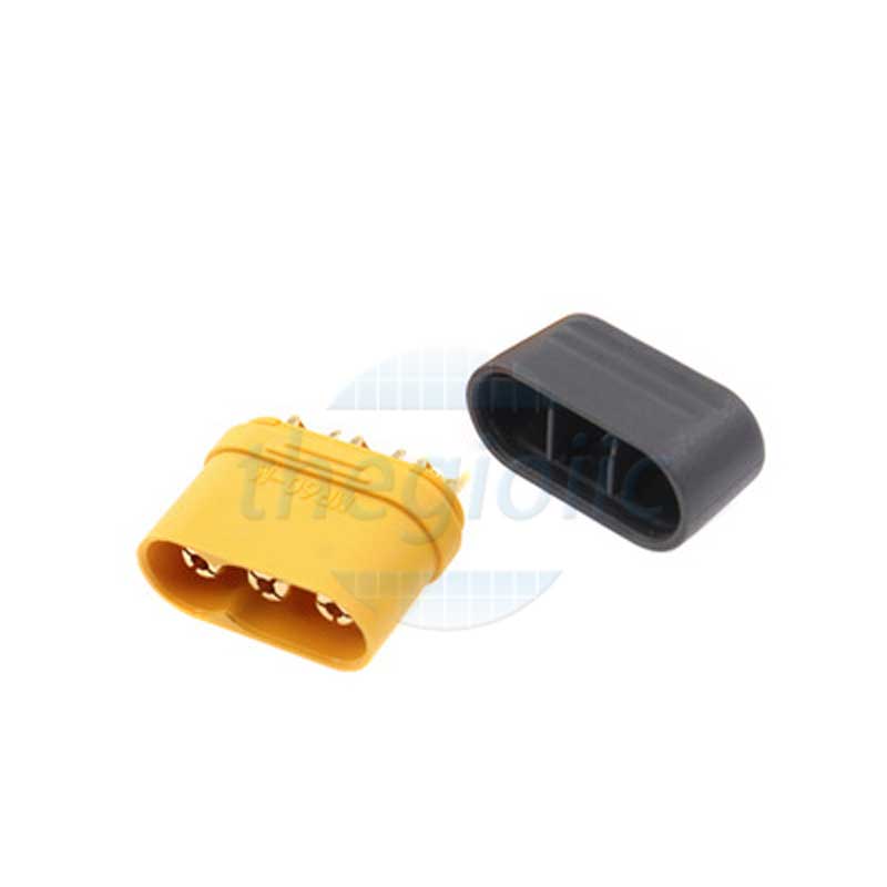 MR60-M Jack Cắm Đực 20A 500VDC Có Chụp Bảo Vệ