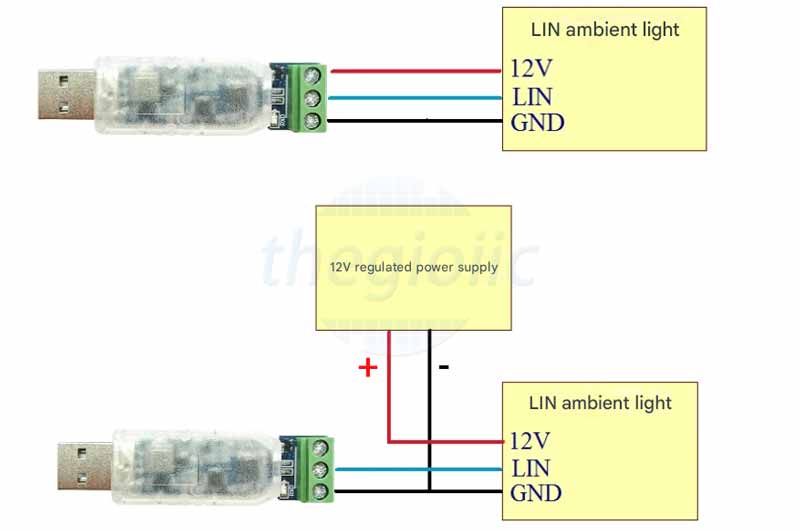 Usb Lin's Mạch Chuyển Đổi USB To LIN