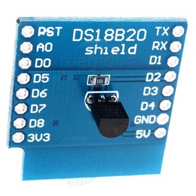 DS18B20 D1 Mini Module Cảm Biến Nhiệt Độ -55-125°C