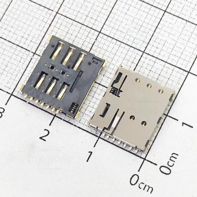 MS-PP-7P Khay Cắm Nano Sim 7 Chân Push-Push