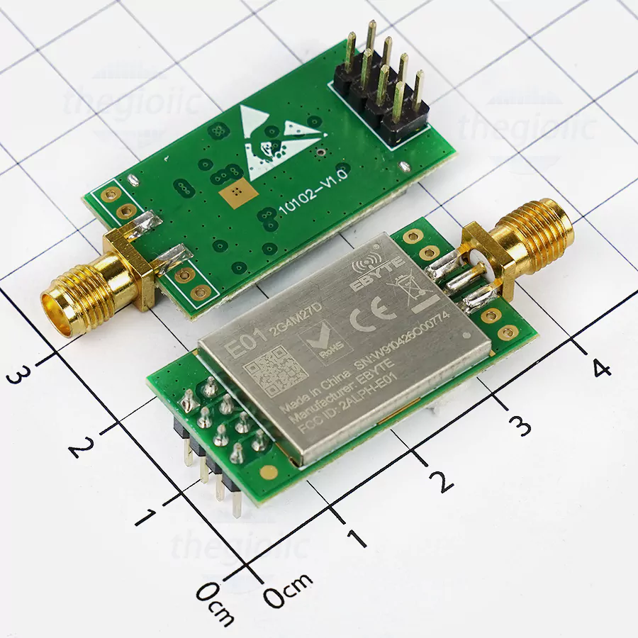 nRF24L01 PA LNA nRF24L01P Modulo da 2,4 GHz 27 dBm nRF24L01 PA LNA nRF24L01P Modulo da 2,4 GHz 27 dBm