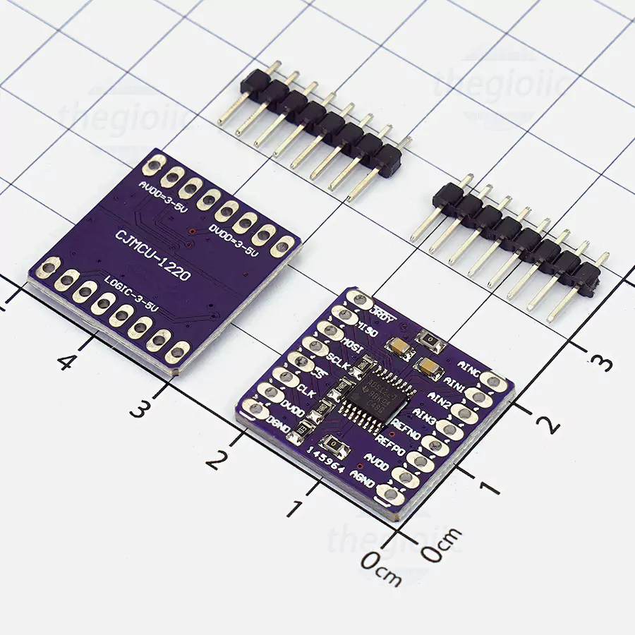 ADS1220 Mạch ADC 24Bit SPI 3~5VDC
