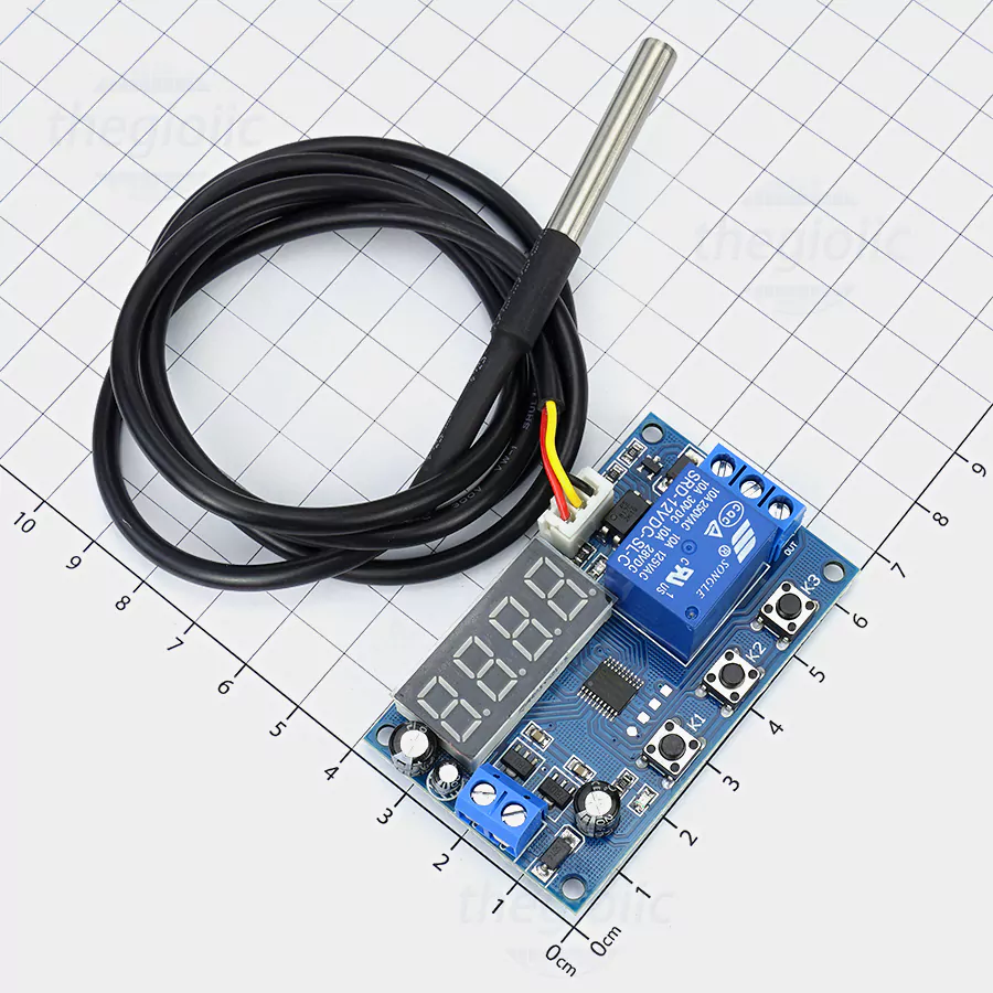 DS18B20 Module Điều Khiển Nhiệt Độ -40 → +125°C