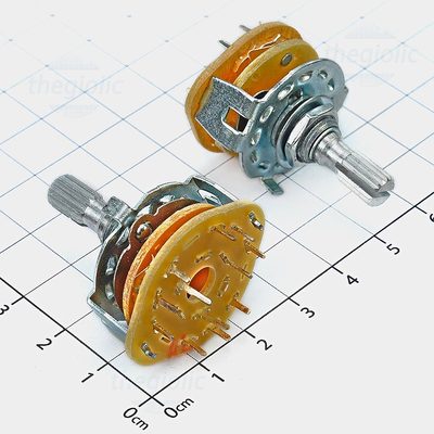 RS25 3P3T Công Tắc Xoay, Lựa Chọn 3 Cực 3 Vị Trí