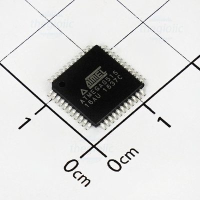 ATMEGA8515-16AU, 8-Bit AVR Microcontroller, 16MHz, 8KB FLASH, 44-TQFP