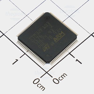 STM32F103VCT6, 32-Bit ARM Cortex M3 Microcontroller, 72MHz, 256KB FLASH, 100-LQFP