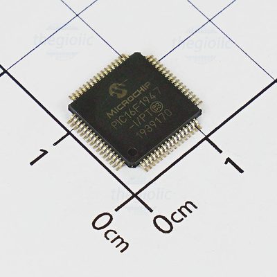 PIC16F1947-I/PT, 8-Bit PIC Microcontroller, 32MHz, 28KB FLASH, 64-TQFP
