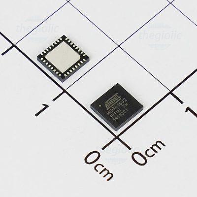 ATMEGA16U2-MU, 8-Bit AVR Microcontroller, 16MHz, 16KB FLASH, 32-VQFN