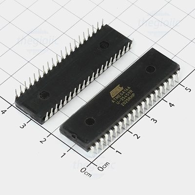 ATMEGA16A-PU, 8-Bit AVR Microcontroller, 16MHz, 16KB FLASH, 40-DIP