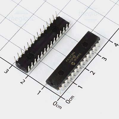PIC16F886-I/SP, 8-Bit PIC16F Microcontroller, 20MHz, 14KB FLASH, 28-DIP