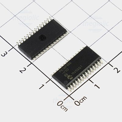 PIC16F886-I/SO, 8bit PIC Microcontroller, 20MHz, 14kB Flash, 28-Pin SOIC