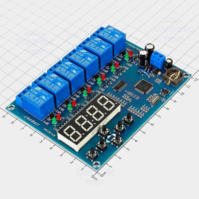 XH-M194 Module STM32 Hẹn Giờ 6 Relay