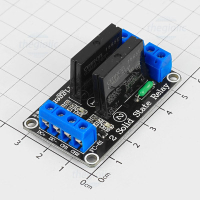 Module 2 Relay SSR G3MB-202P 5V Kích Mức Thấp