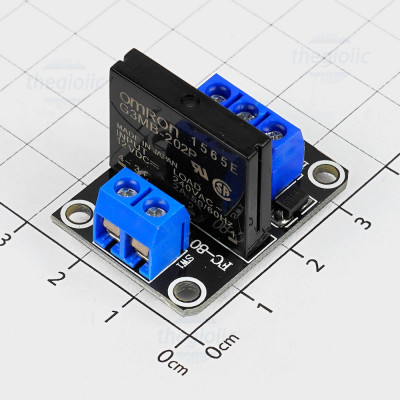 Module 1 Relay SSR G3MB-202P 12V Kích Mức Thấp