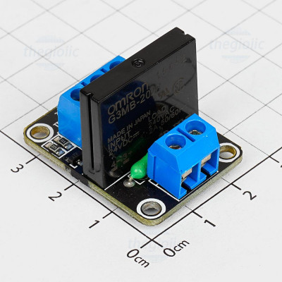 Module 1 Relay SSR G3MB-202P 24V Kích Mức Cao