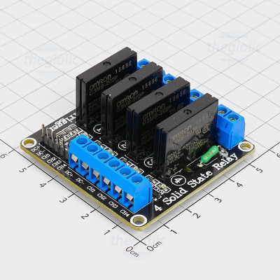 Module 4 Relay SSR G3MB-202P 24V Kích Mức Cao