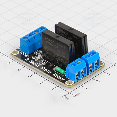 Module 2 Relay SSR G3MB-202P 12V Kích Mức Cao