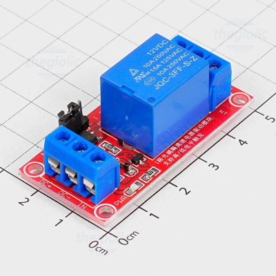 Module 1 Relay 12V Kích Mức Cao/Thấp