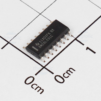 AM26LS31C Line Transmitter, 16-SOIC
