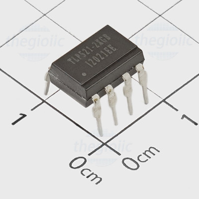 TLP521-2 Optoisolator Transistor Output 5300Vrms 2 Channel, 8-DIP
