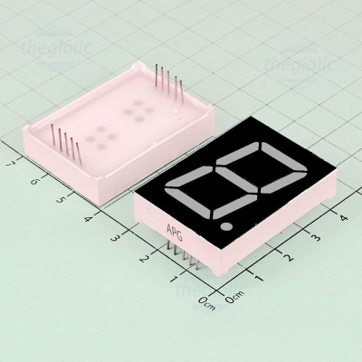 APG LED 7 Đoạn 1.2inch Xanh Lá 1 Số Âm Chung